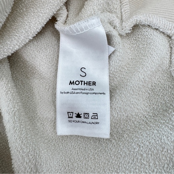 MOTHER The Step Matchbox Sweatshirt Ivory - Picture 10 of 10